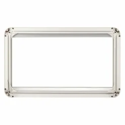 DWS Camping  Klapraam transparant inclusief combihor wit 800 x  400 mm