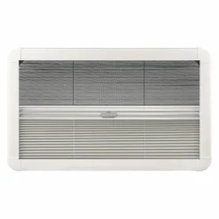 DWS Camping  Klapraam transparant inclusief combihor wit 700 x  400 mm