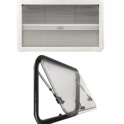 DWS Camping  Klapraam transparant inclusief combihor wit 700 x  350 mm