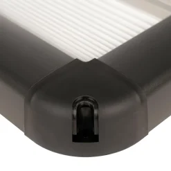 DWS Camping  Rechthoekig klapraam inclusief combihor zwart  500 x 500 mm