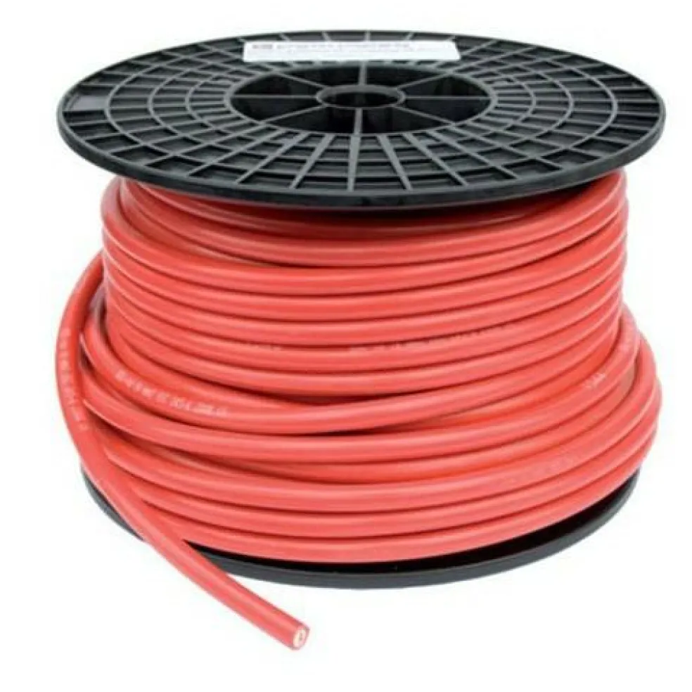 DWS Dubbel geïsoleerde kabel rood 25 mm