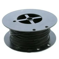 DWS Enkel montagesnoer zwart 4 mm