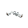 DWS haakse schotkoppeling 8 mm staal