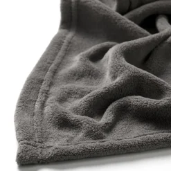 DWS Harvey fleece plaid 150 x 200 cm charcoal grey