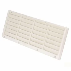 DWS Koelkast ventilatierooster met muggengaas 365 x 140 mm wit