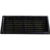 DWS Koelkast ventilatierooster 340 x 115 mm zwart