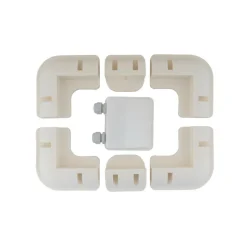 DWS Zonnepaneel montageset 7-delig wit
