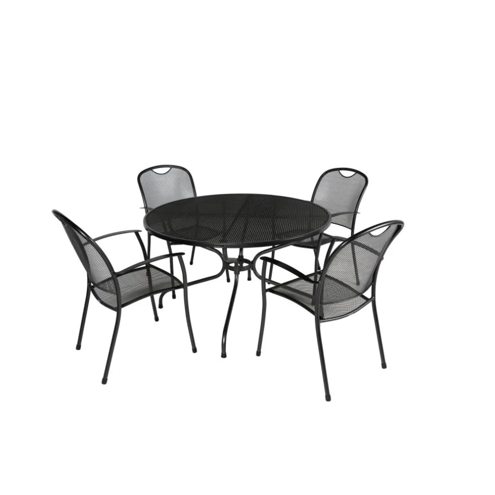 ENGARDEN by Kettler Strek 120 Kos 4 tuinsets antraciet