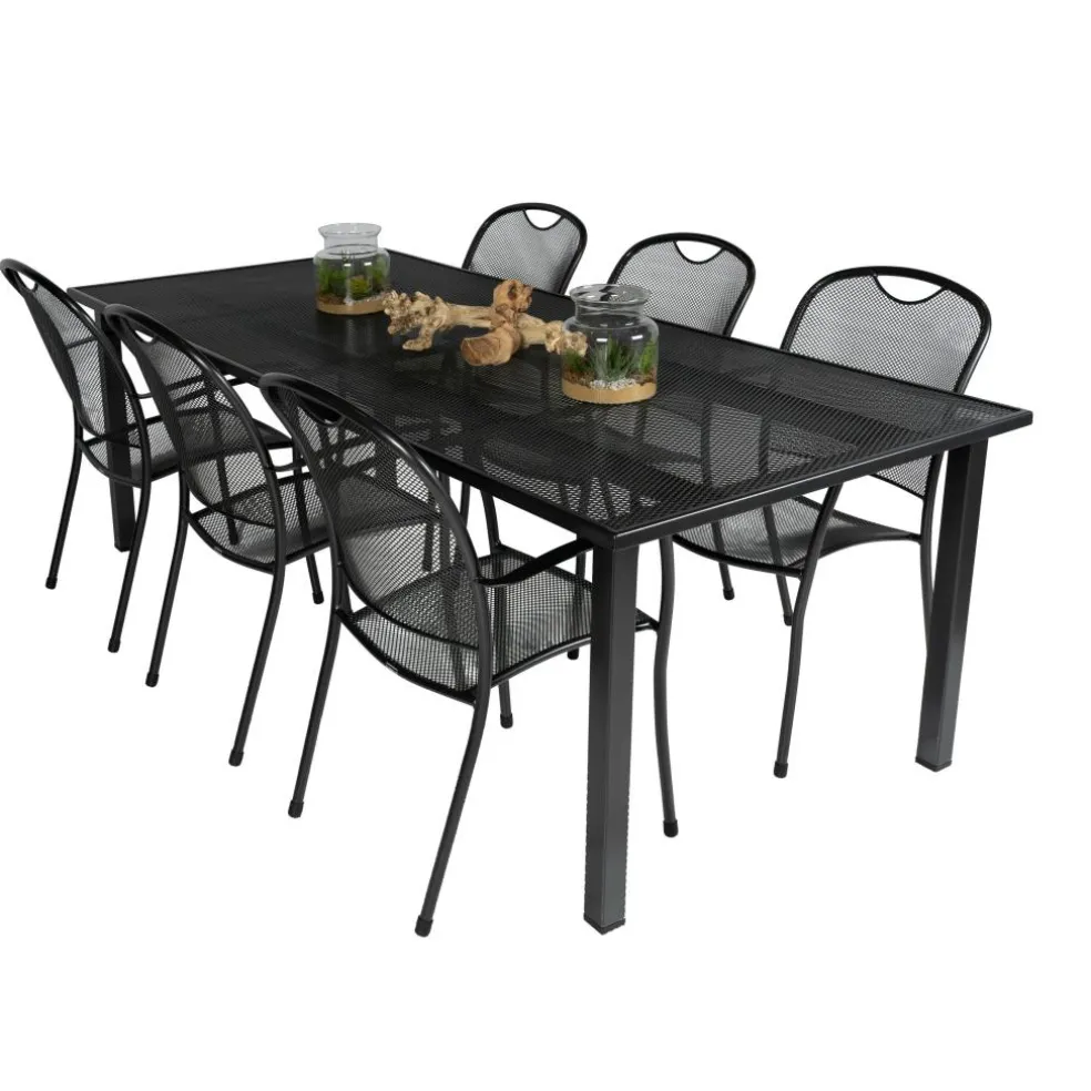 ENGARDEN by Kettler Strek 220 Kos 6 tuinset antraciet