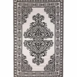 Esschert Design  Perzisch buitenkleed 120 x 190 cm grey