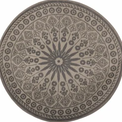 Esschert Design  Rond buitenkleed ø 166 cm grey
