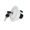 Fawo Watervuldop met slot kort wit