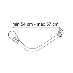 Fiamma Bike-Block Pro 4 Black fietsklem