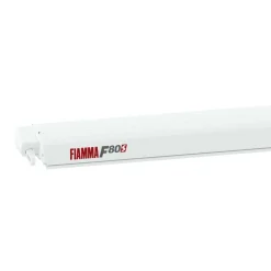 Fiamma F80s 400 cassetteluifel polar white - Royal Grey  V25