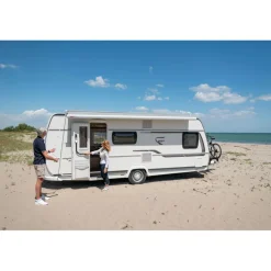Fiamma F80s 425 cassetteluifel polar white - Royal Grey V25