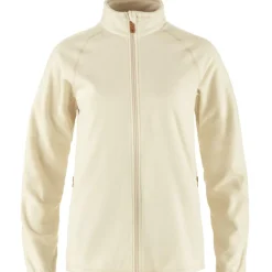 Fjällräven Övik Lite fleece vest dames chalk white