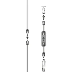 Gardena Koppelingen set 13 - 15 mm oranje zwart