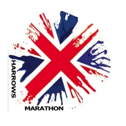 Harrows Darts  Darts Marathon Union Jack flights