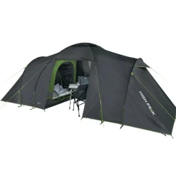 High Peak  Como 4.0 vis-à-vis tent dark grey green
