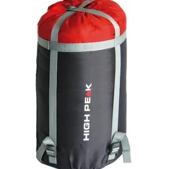 High Peak  Redwood 3 mummy slaapzak dark red grey