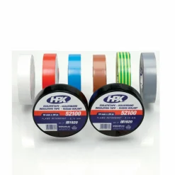 HPX 52100 isolatietape grijs 19 mm x 20 meter