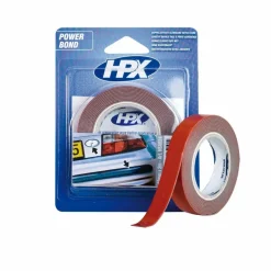 HPX Powerbond dubbelzijdige tape 12 mm x 2 meter
