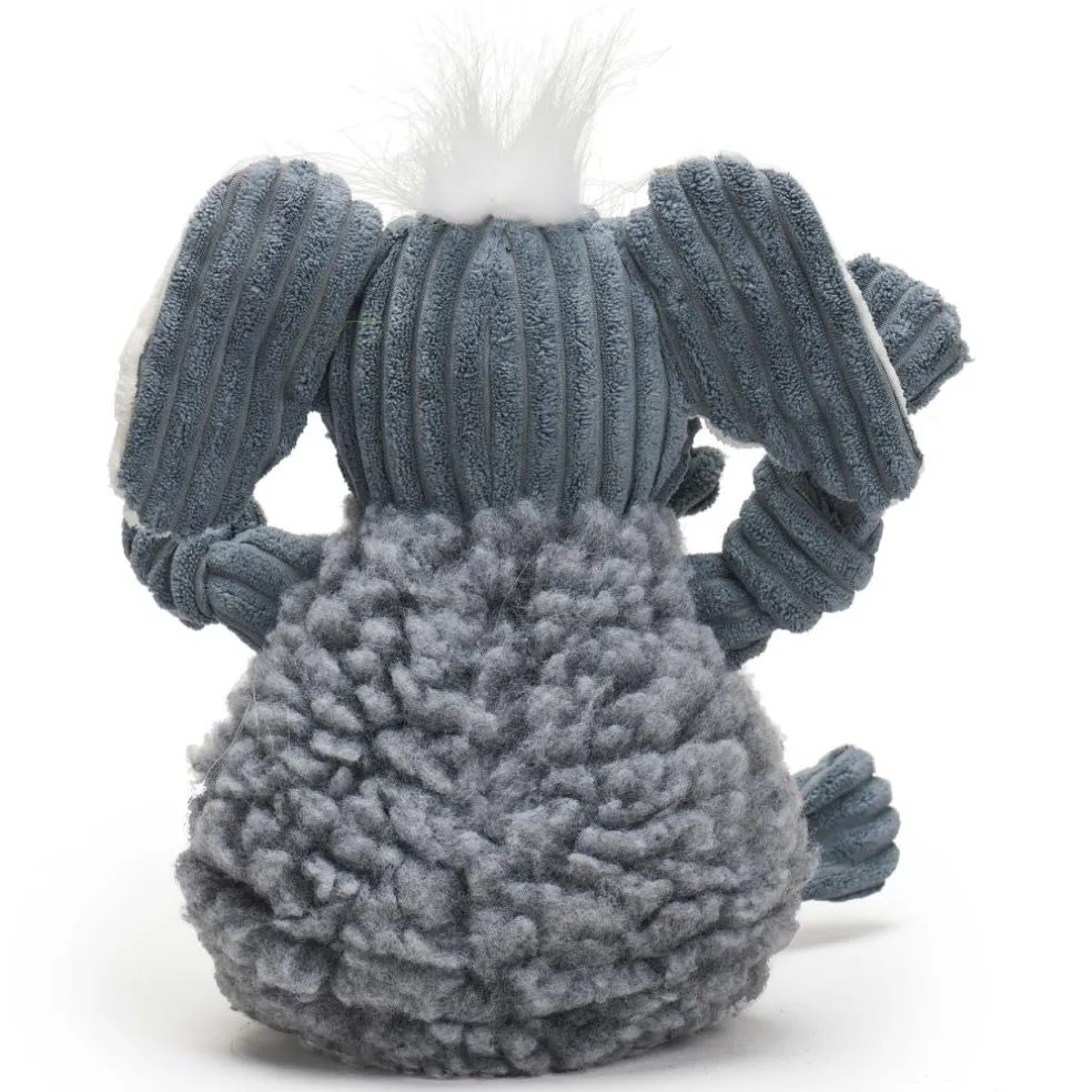 HuggleHounds Ellamae Elephant HuggleFleece FlufferKnottie Plush Large hondenspeelgoed