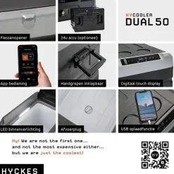 Hyckes HyCooler Pro Dual 50 compressor koelbox