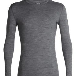 Icebreaker 200 Oasis LS thermoshirt heren gritstone heather