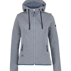 Icepeak Auen fleece vest dames blue