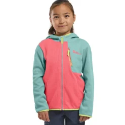 Jack Wolfskin  Actamic Grid fleece vest junior sunset coral