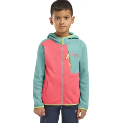 Jack Wolfskin  Actamic Grid fleece vest junior sunset coral