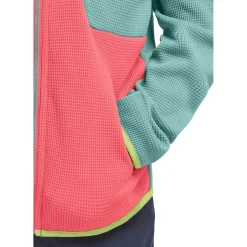 Jack Wolfskin  Actamic Grid fleece vest junior sunset coral
