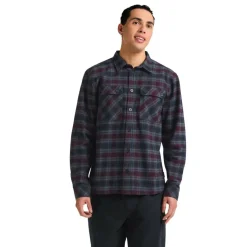Jack Wolfskin  Baja overhemd heren check dark navy