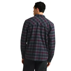 Jack Wolfskin  Baja overhemd heren check dark navy