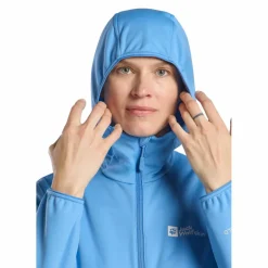 Jack Wolfskin  Feldberg softshell jas dames mid blue