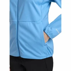 Jack Wolfskin  Feldberg softshell jas dames mid blue