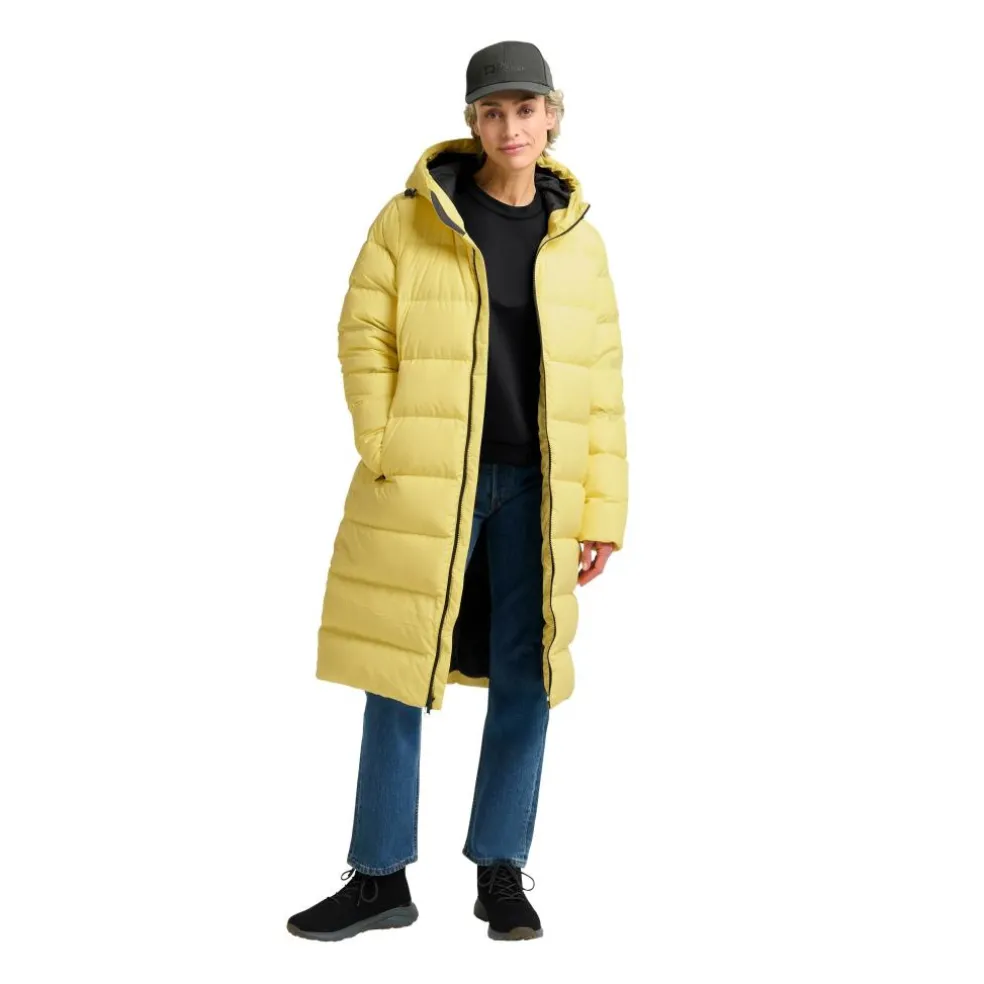 Jack Wolfskin Frozen Palace parka outdoor jack dames lemon ice