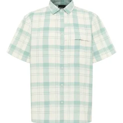 Jack Wolfskin  Great Plains overhemd heren check soft jade