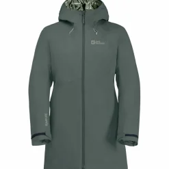 Jack Wolfskin  Heidelstein Insulated parka outdoor jack dames  slate green
