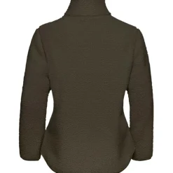 Jack Wolfskin  High Curl fleece vest dames obsidian moss