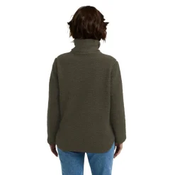 Jack Wolfskin  High Curl fleece vest dames obsidian moss