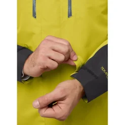 Jack Wolfskin Jasper 3-in-1 outdoor jack heren chartreuse