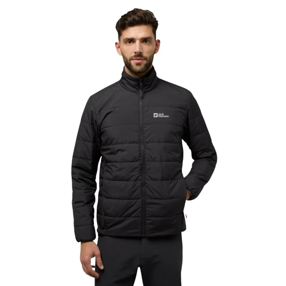 Jack Wolfskin Jasper 3-in-1 outdoor jack heren chartreuse