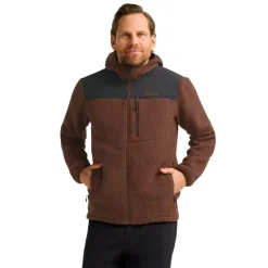 Jack Wolfskin  Kammweg Pile Fleece vest heren hot choc