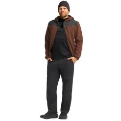 Jack Wolfskin  Kammweg Pile Fleece vest heren hot choc