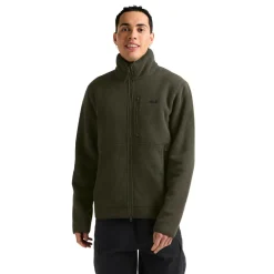 Jack Wolfskin  Lake Ridge fleece vest heren obsidian moss