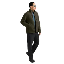 Jack Wolfskin  Lake Ridge fleece vest heren obsidian moss