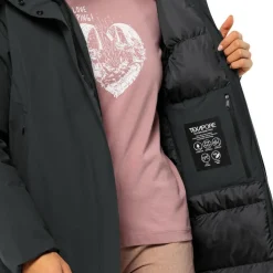Jack Wolfskin  Luisenplatz parka outdoor jack dames phantom