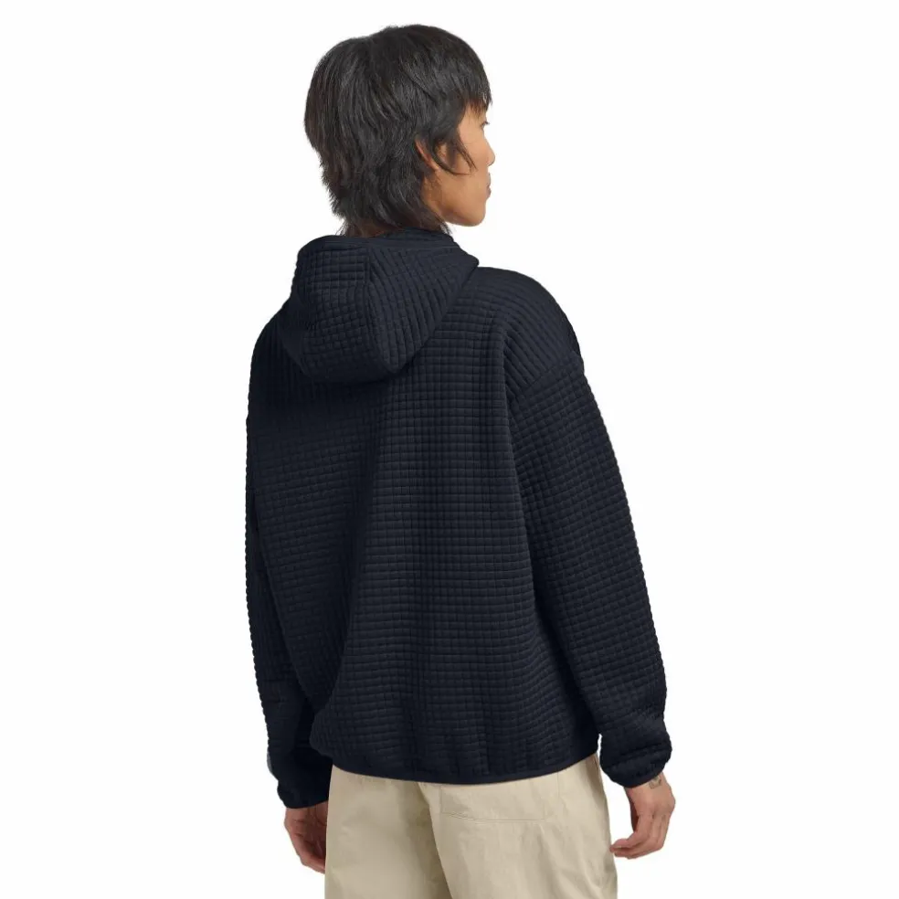 Jack Wolfskin Mogari Hooded fleece vest dames dark navy